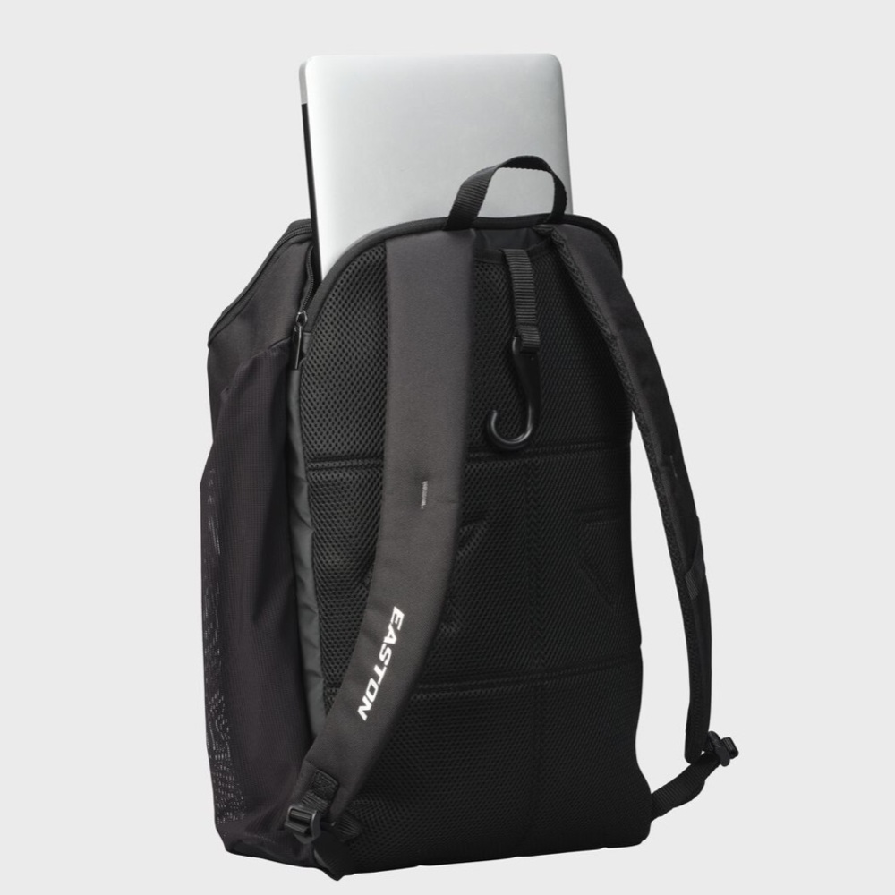 Easton Capital Black Baseball Backpack NWT - Picture 6 of 12